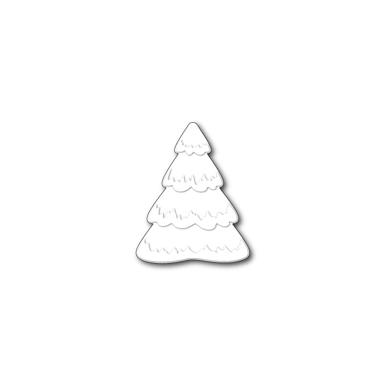 Die Poppystamps - Puffy Snowtree