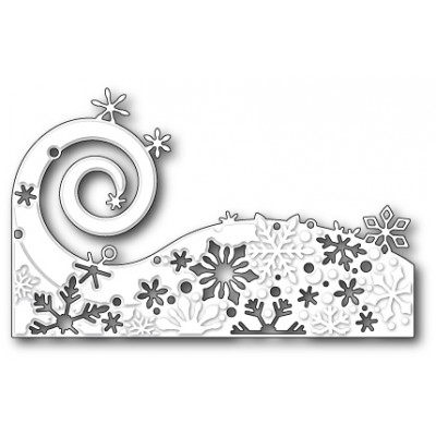 Die Poppystamps - Snowflake Wave