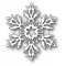 Die Poppystamps - Laurette Snowflake