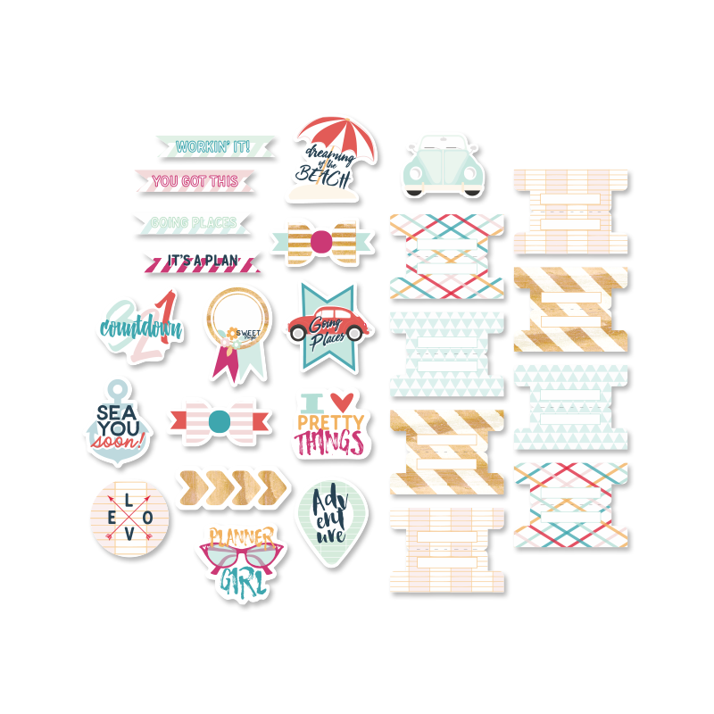 Die-cuts Evalicious - On Our Way - Planner