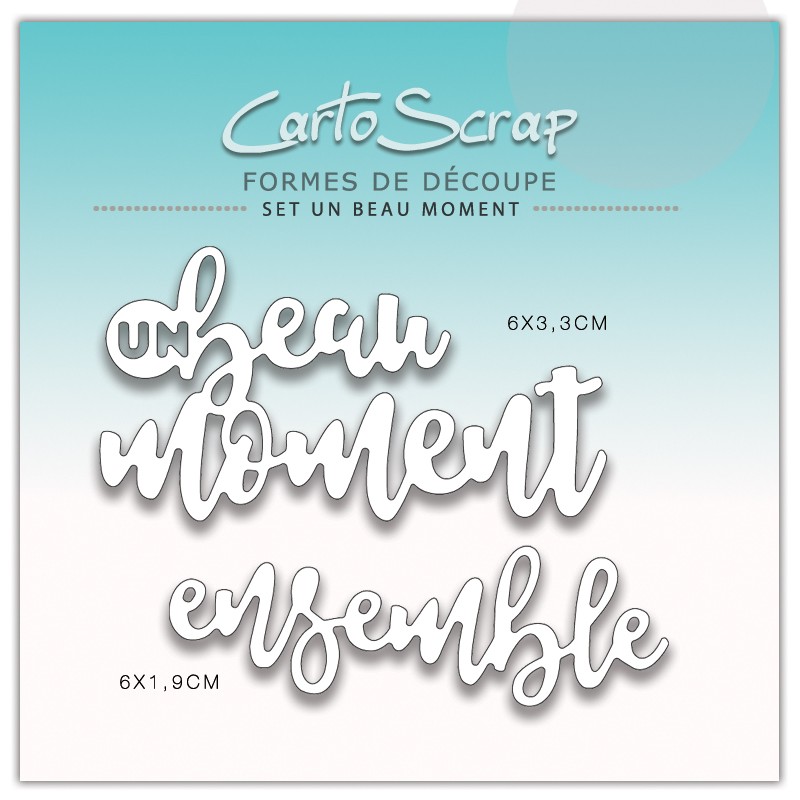 Dies CartoScrap - Set Un Beau Moment