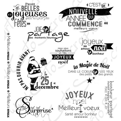 Tampons CartoScrap - La Magie de Noël (Ré-édition)