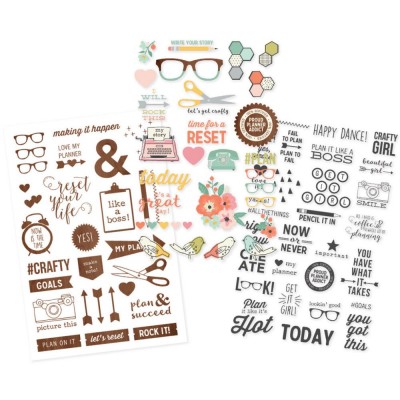 Stickers Sn@p! - The Reset Girl - Clear