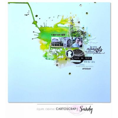 Tampons CartoScrap - Grunge-aholic