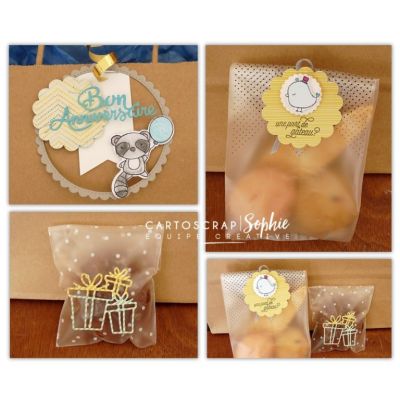 Dies CartoScrap - Set Bon Anniversaire