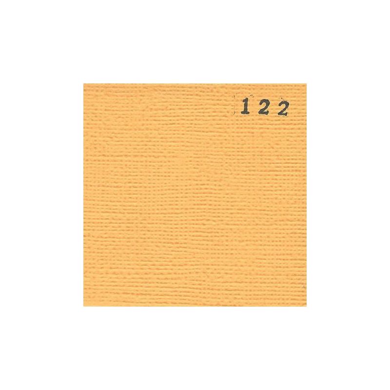 Cardstock texturé canvas - Coloris Jaune Abricot