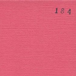 Cardstock texturé canvas - Coloris Rose Pastèque