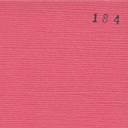 Cardstock texturé canvas - Coloris Rose Pastèque