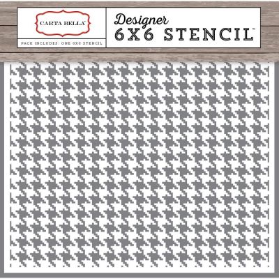 Pochoir Carta Bella - Houndstooth