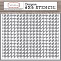 Pochoir Carta Bella - Houndstooth