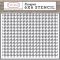 Pochoir Carta Bella - Houndstooth