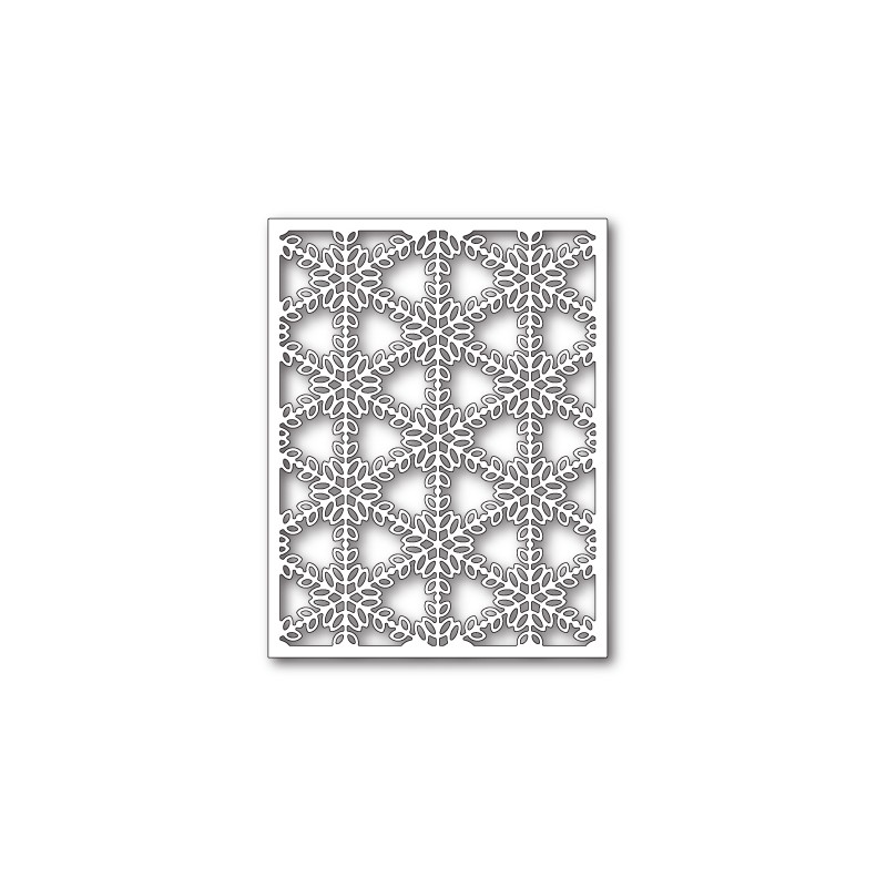 Die Poppystamps - Pickering Snowflake Background