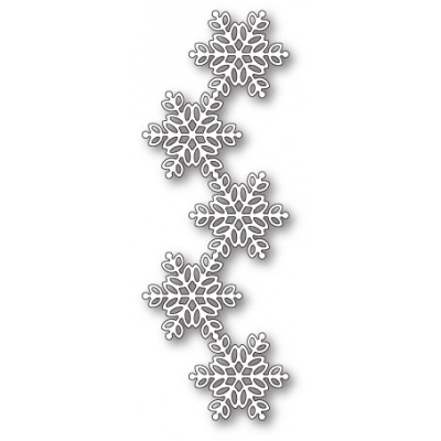 Die Poppystamps - Pickering Snowflake Border