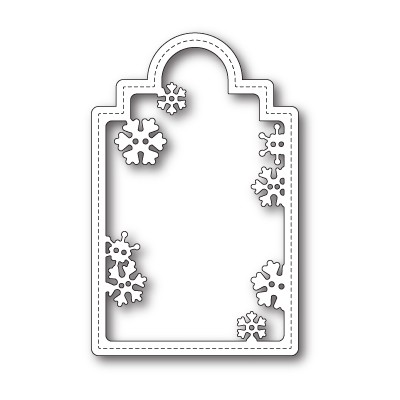 Die Poppystamps - Snowflake Tag
