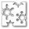 Die Poppystamps - Stitched Snowflake Square