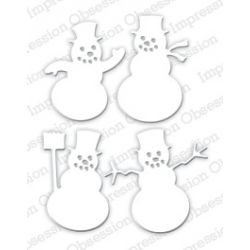 Die Impression Obsession - Snowman Set