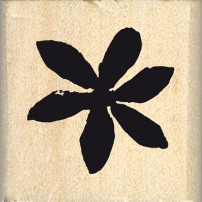 Tampon bois Florilèges - Hello Watercolor - Petite fleur étoilée