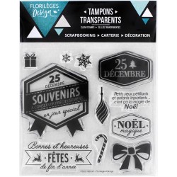 Tampons Sweety Clear Florilèges - Heureuses Fêtes