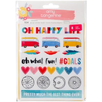 Stickers Amy Tangerine - Oh Happy Life 