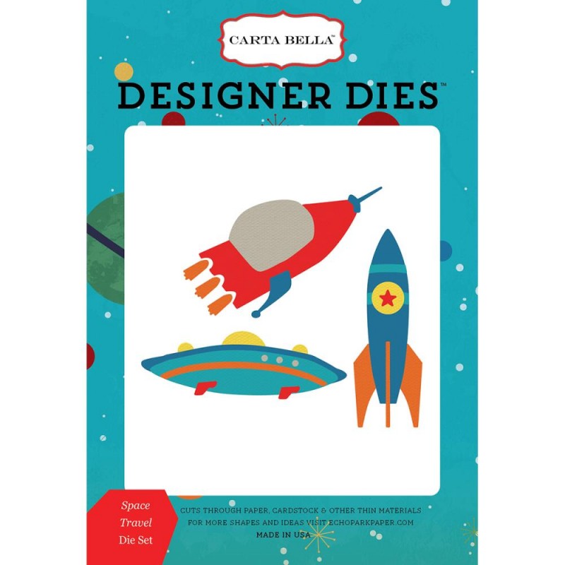 Die Carta Bella - Designer Dies - Space Travel