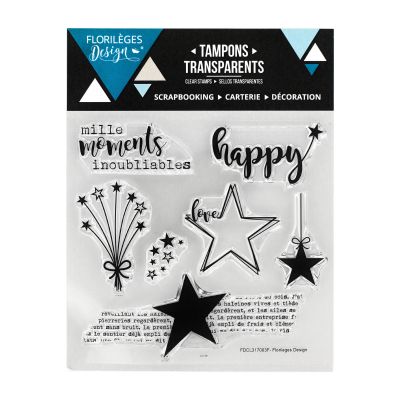 Tampons transparents Florilèges - Capsules 2017 - Mille moments