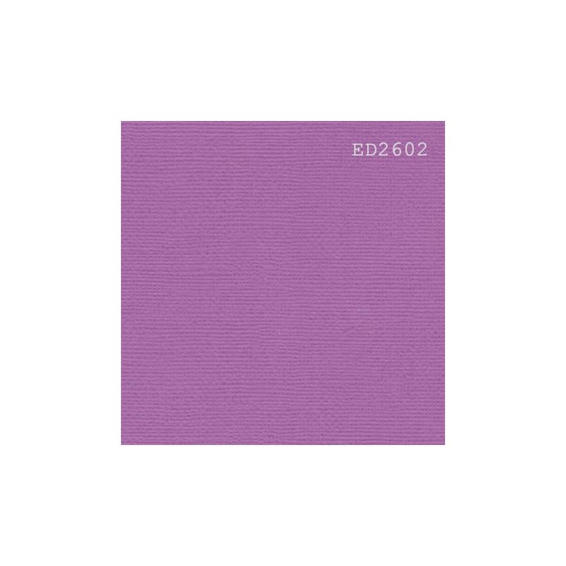 Cardstock texturé canvas - Coloris Violet Zinzolin