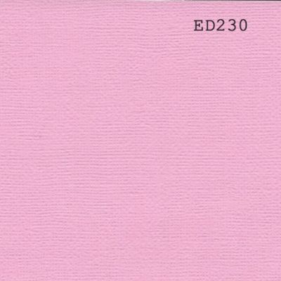 Cardstock texturé canvas - Coloris Rose Dragée