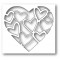 Die Poppystamps - Inlay Heart