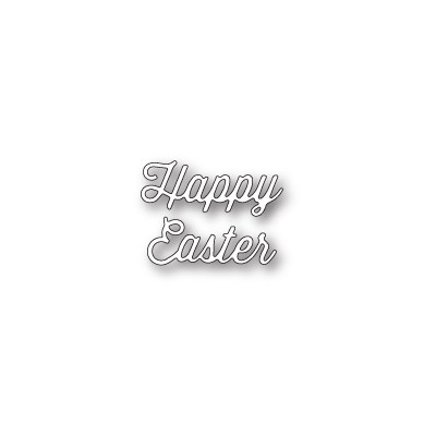 Die Memory Box - Happy Easter Perky Script