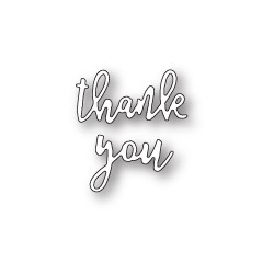 Die Poppystamps - Scribble Thank You