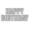 Die Poppystamps - Happy Birthday Bold Outline