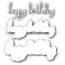 Die Poppystamps - Spectacular Happy Birthday
