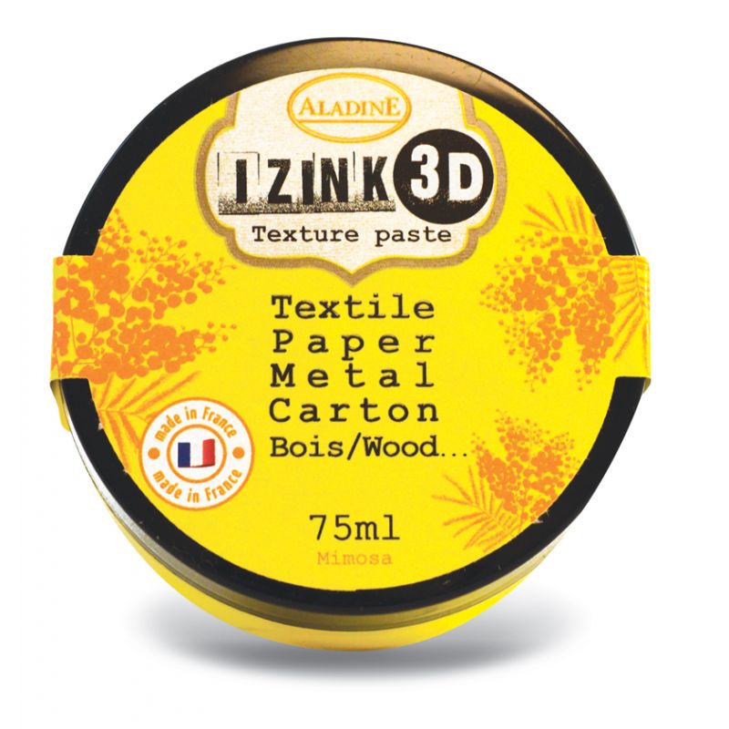 Pâte de texture Izink 3D - Classique - Mimosa