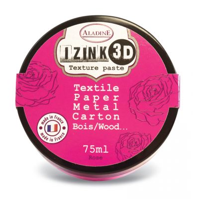 Pâte de texture Izink 3D - Classique - Rose