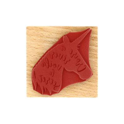 Tampon bois Florilèges - Capsules 2017 - Rêve de Licorne