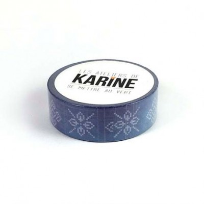 Masking Tape Les Ateliers de Karine - Bleu Marine