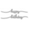 Die Poppystamps - Happy Birthday Streamer