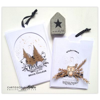 Tampons CartoScrap - La Magie de Noël (Nouvelle édition)