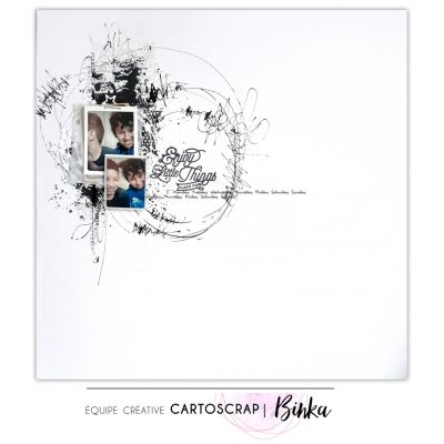 Tampons CartoScrap - Enjoy The Little Things