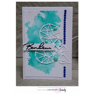 Dies CartoScrap - Set Joie Bonheur