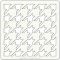 Pochoir Artistic Flair - 10x10 cm - Houndstooth