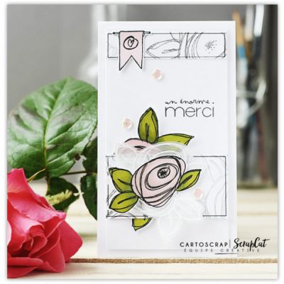 Tampons CartoScrap - La Vie en Roses