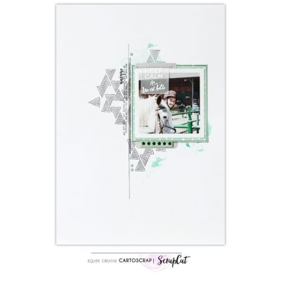 Dies CartoScrap - Set Titres Souvenir