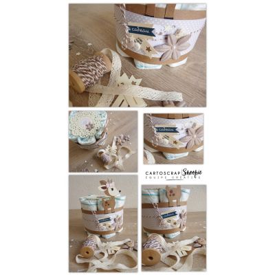 Stickers Cartoscrap - Plaisir d'Offrir