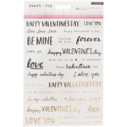 Stickers Crate Paper - Heart Day