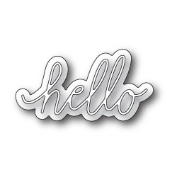 Die Poppystamps - Little (ombre) Hello