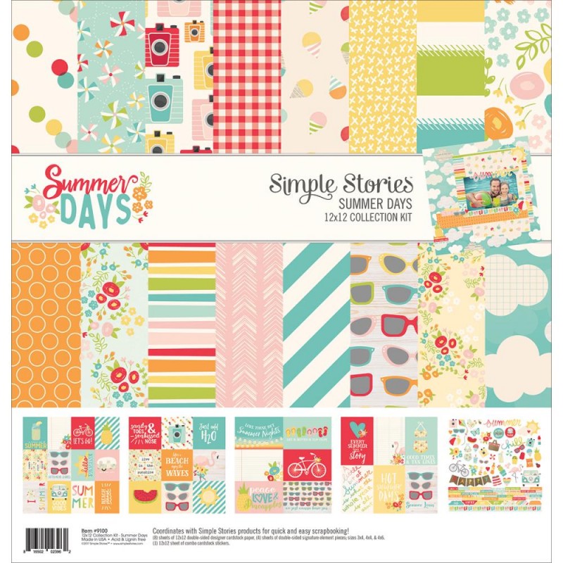 Pack 30x30 - Simple Stories - Summer Days