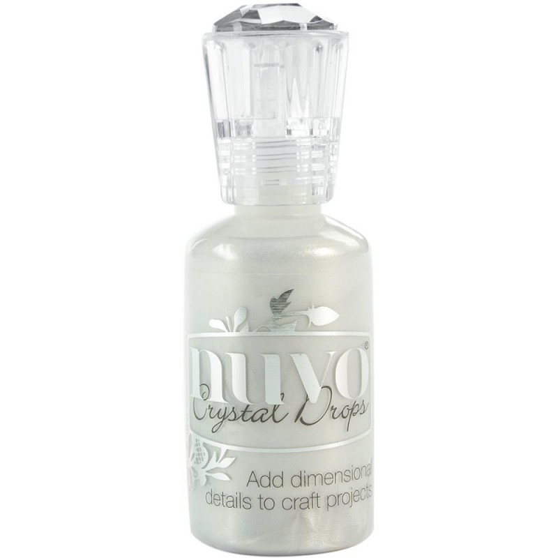 Nuvo Crystal Drops - Ivory Seashell