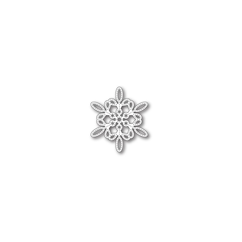 Die Memory Box - Purslane Snowflake Outline