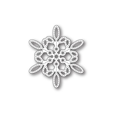 Die Memory Box - Purslane Snowflake Outline